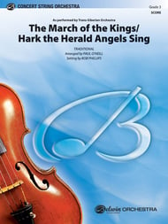 The March of the Kings/Hark the Herald Angels Sing Orchestra sheet music cover Thumbnail